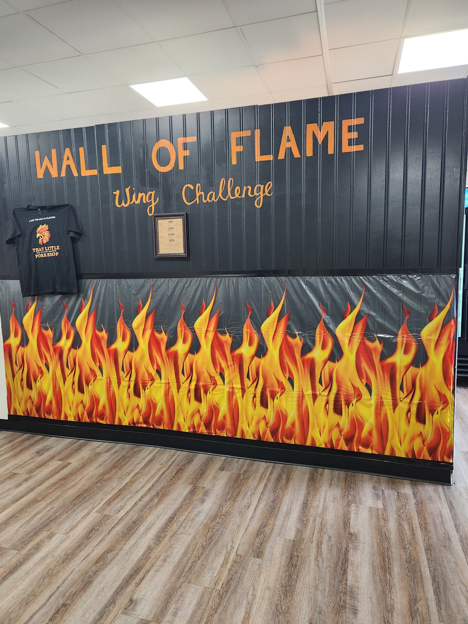 Wall of Flame wing challenge